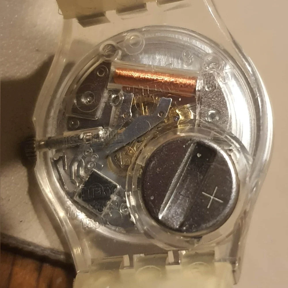Swatch Lady Fruit Cocktail LK253 White Women's Watch